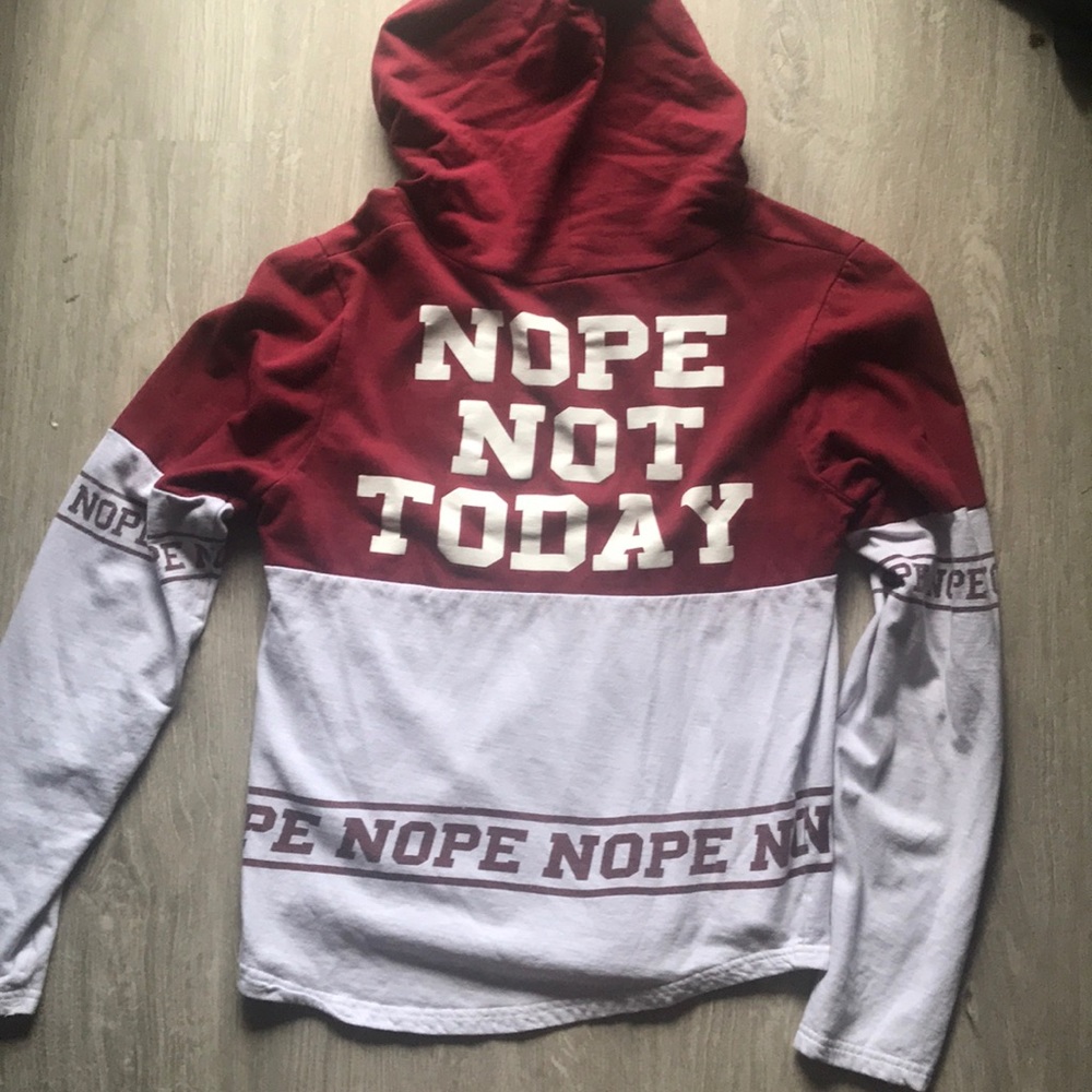 Nope not today longsleeve